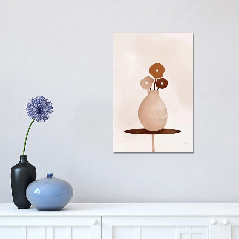 Fleurs by Bria Nicole - Print on Canvas, Wrapped Canvas, 30.48 cm H x 45.72 cm W