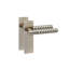 Golden Grace 5 Pairs Victorian Design Knurled Hex Cut Door Handle Bathroom and Lock Set Antique Brass Finish - 150mm x 40mm-126598403