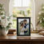 Two Black 5X7 Picture Frames, Made Of Durable Material, Suitable For Both Wall And Desktop Use, Can Be Displayed Horizontally Or Vertically.