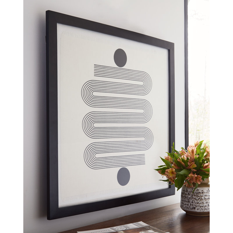 Cadre flottant, impression sur toile