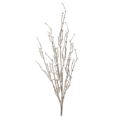 Branche de paillettes floquées (ensemble de 6)