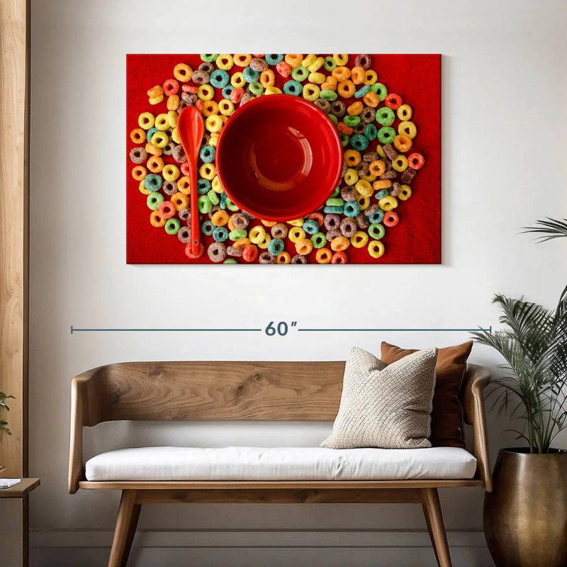 Yarlin Fruit Cereal Loops, 30" H x 45" W