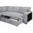 4 Pieces 108" Sleeper Sectional U Shaped Modular Sofa Bed With Storage Space-985757968