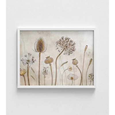 Whispered Meadow – Neutral Botanical Art Print