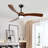 52 " 3 Solid Wood Leaf Ceiling Fan Lights-1845179796