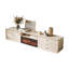 Foyer de meuble télé sur pied en bois manufacturé beige-118401842-118401839