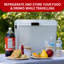 Koolatron Voyager P27 Thermoelectric Iceless 12V Cooler Warmer - Grey