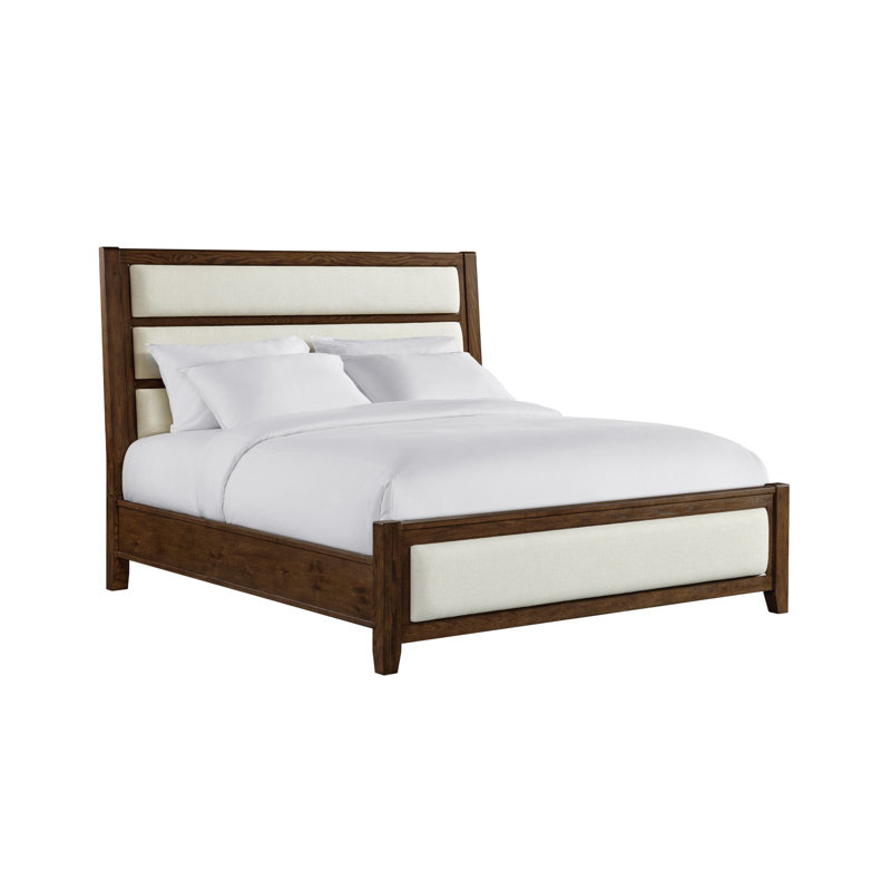Syrine Upholstered Panel Bed, King