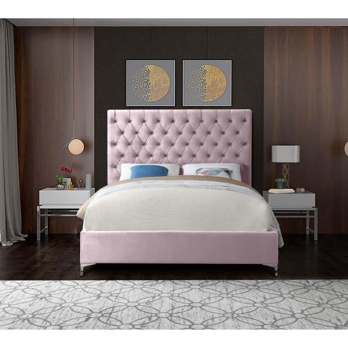 Mercer41 Dermott Upholstered Platform Bed & Reviews | Wayfair