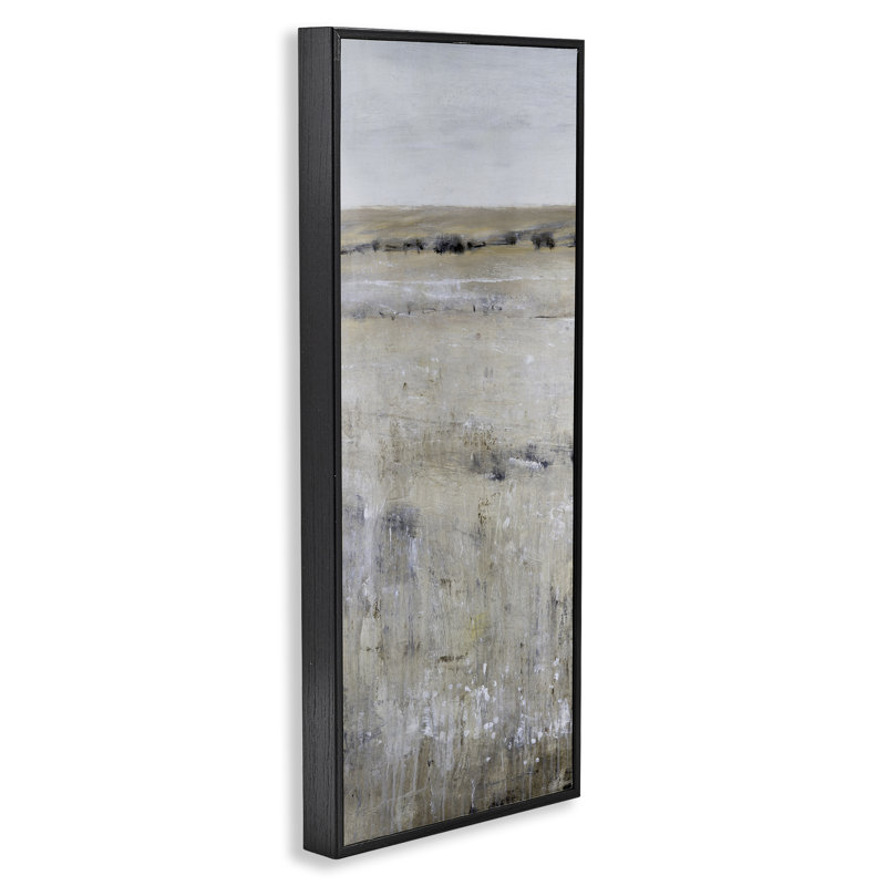 Giclée encadrée, dessin par Tim Ottoole, H 24 po x l 10 po, Giclée encadrée noir minuit