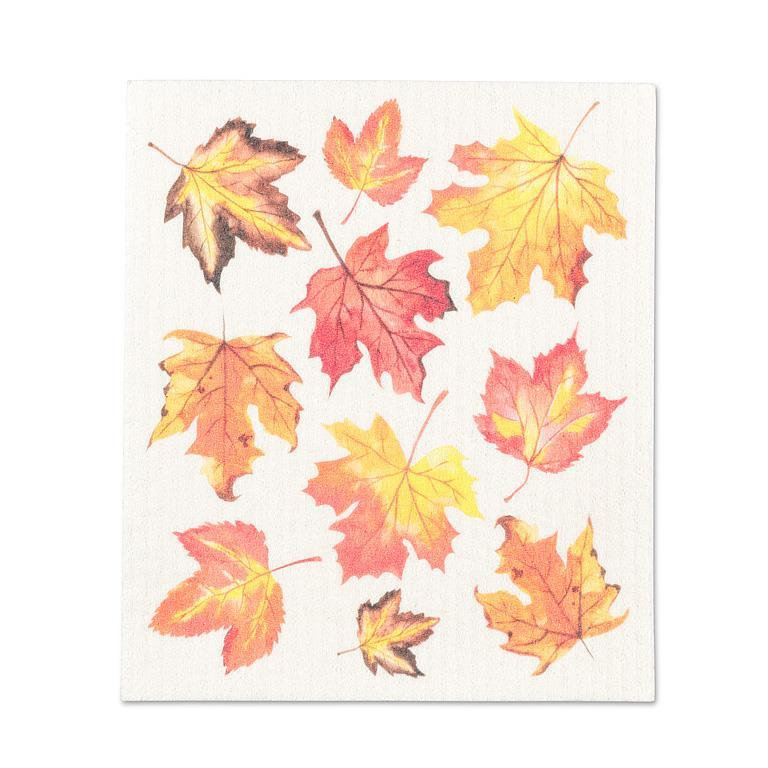 Torchon d'automne à feuilles d'érable