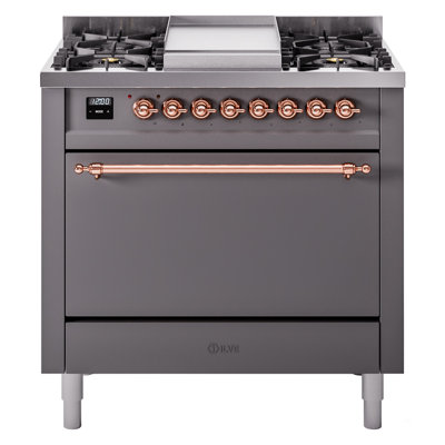 Cuisinière mixte 36 po ILVE Nostalgie II