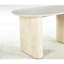 Pieds de table extensibles pour table de salle à manger, assemblage simple, bureau idéal et utilisation familiale en chêne blanc avec pieds, moments de café confortables à la maison