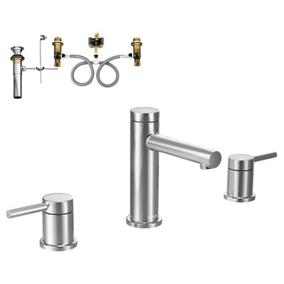 Align 2-Handle Lavatory Widespread Bathroom Faucet