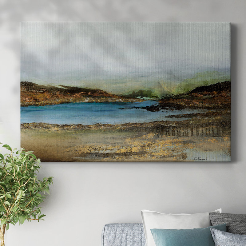 Lakeside-Gallery, toile tendue, H 12 po x l 18 po