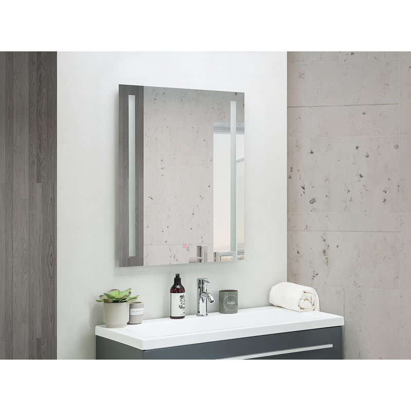 Bohuslavice Flat Wall Mirror, 90cm H x 70cm W