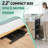 3 Step Ladder Folding Step Stool, 330 Lbs Load Heavy Duty Step Ladders, Small Kitchen/Closet Stepping Stool For Adults, Lightweight Foldable Indoor Ladders For Home With Wide Pedal White-1890896922