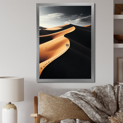 Égypte, paysage de sable silencieux I - reproduction