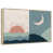 Floating Frame Natural Wood