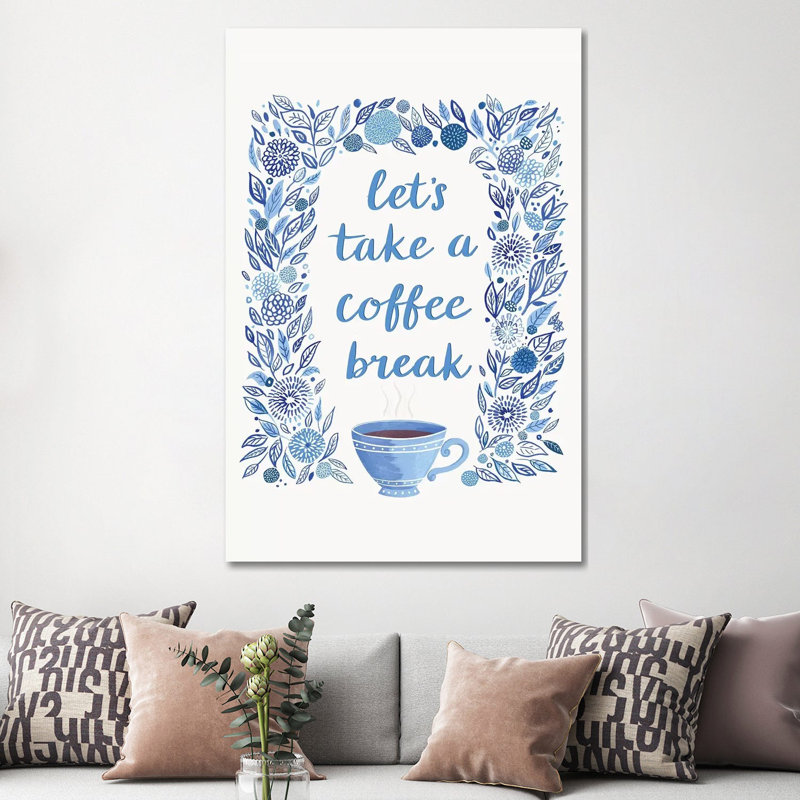 Home Blue Kitchen IV by Nancy Mckenzie - Wrapped Canvas Print, 152.5 cm H x 101.5 cm W