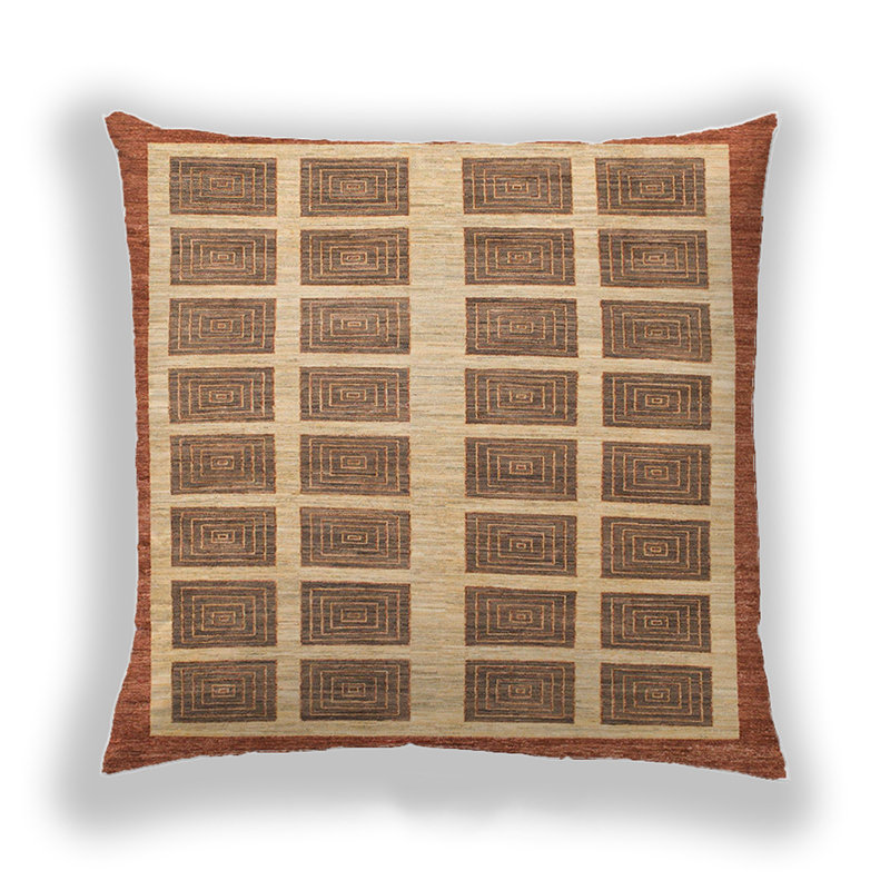 Coussin Abstract 1412, Microsuède