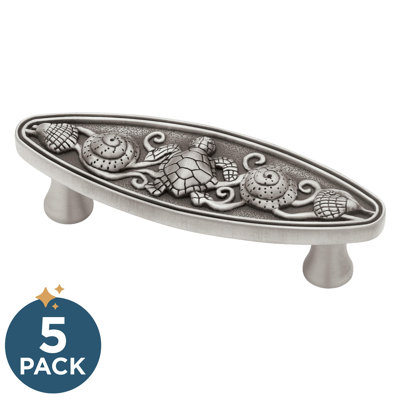Seaside Cottage 3" Centre Novelty Pull Multipack