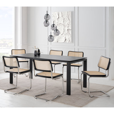 MOATO Dining Table in Marble Look