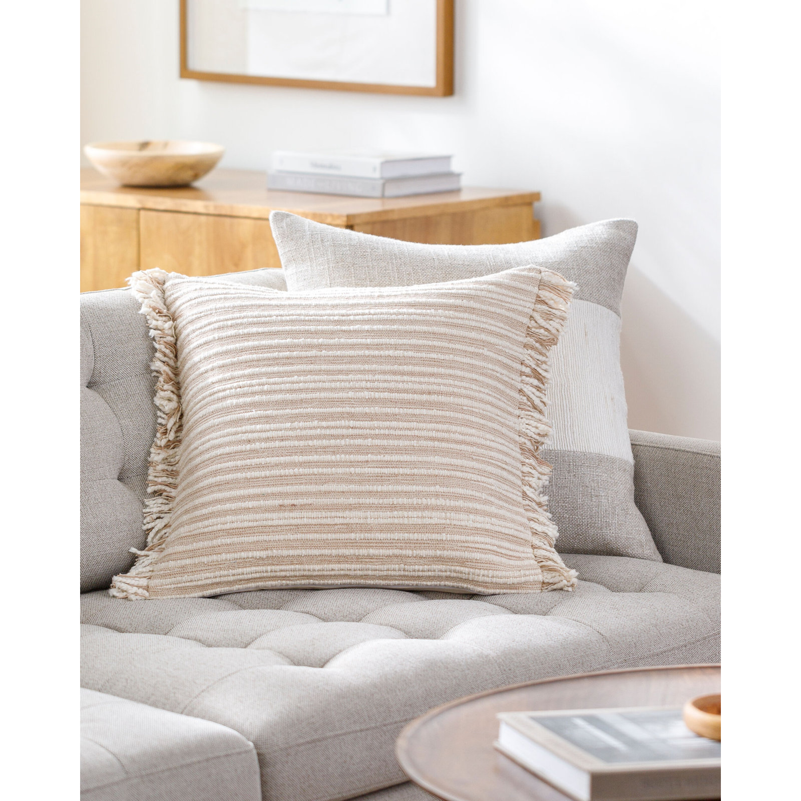 Seraphina Accent Throw Pillow, 18"H x 18"W, Pillow Cover Only - No Insert