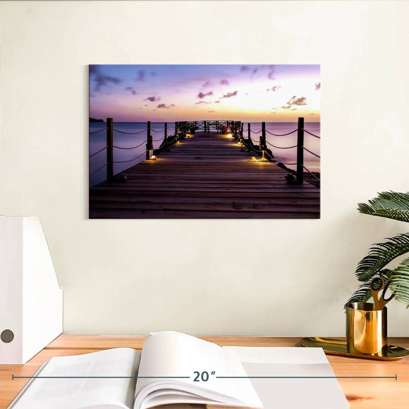 Gillard Saint Lucia Island Dock, H 8 po x l 12 po
