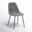 Chaise d'appoint rembourrée Kody
