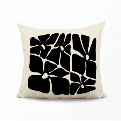 Polyester Throw Square Indoor/Outdoor Pillow Cover & Insert