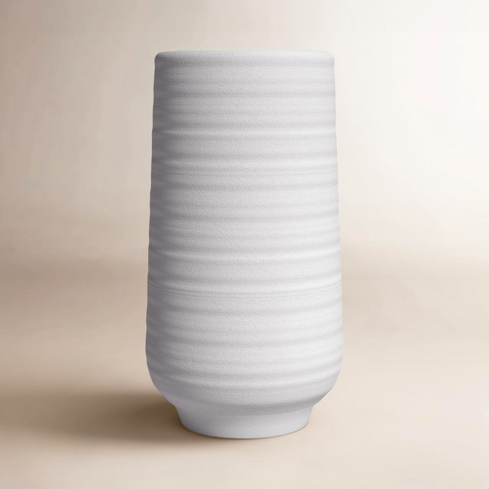 Canella Handmade Concrete Table Vase, 16" H x 8" W x 8" D