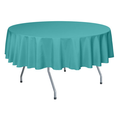 Ultimate Textile - Round Polyester Linen Tablecloth