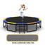 Trampoline 16Ft avec enceinte Trampolines de création avec échelle et revêtement antirouille-119337746