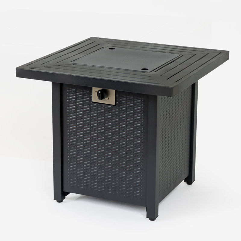 Table de foyer d'extérieur au propane polyvalente et durable pour toutes les saisons