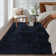 Modern Tie-Dyed Plush Area Rug With Soft Velvet Surface And Thick Sponge Inter Layer, Fluffy Area Rug Is Covered With Plenty Of Anti-Slip Grip Spots