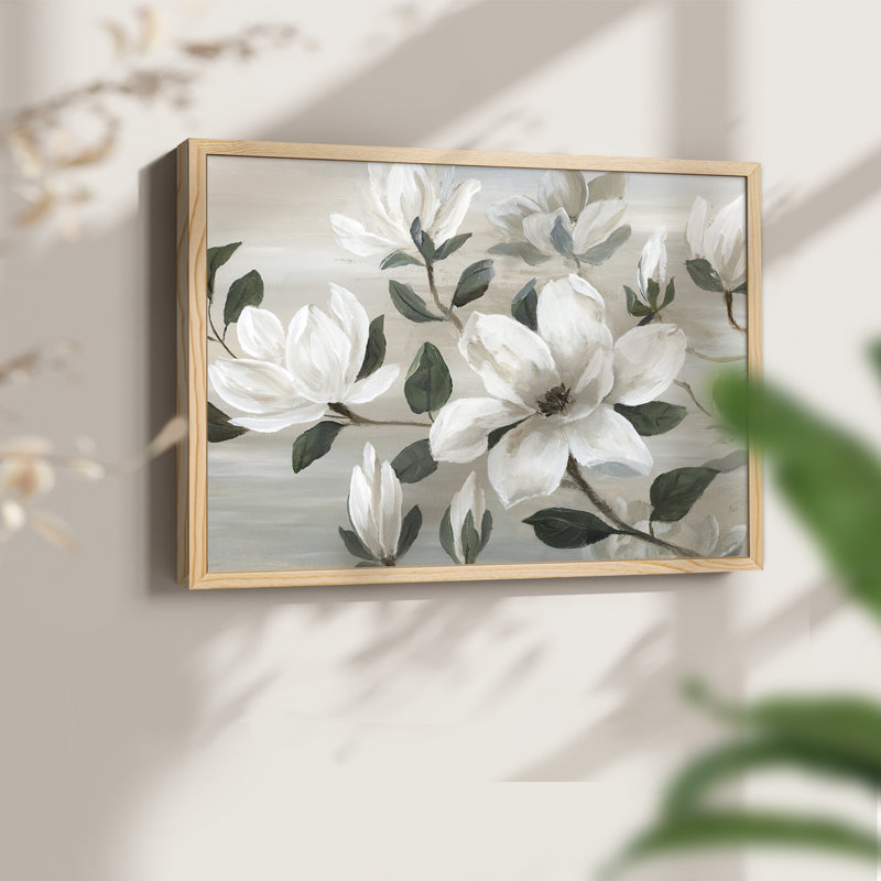 Southern Charm - Imprimé encadré - Restickable, H 8 po x l 10 po, Naturel