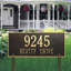 Hartford 2-Line Lawn Address Sign-833637817-833637821