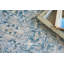 Antique Loom Blue Polyester powerloom Area Rug-1771825320