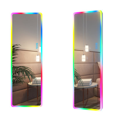 Miroir lumineux pleine longueur