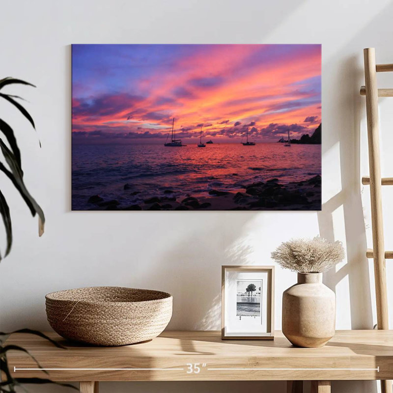 Nicci St. Barts Seascape, H 16 po x l 24 po