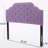 Button tufted design headboard with nailhead trim-2020287271