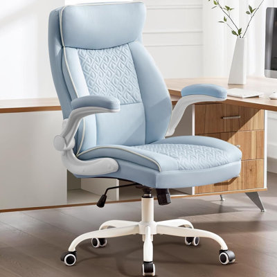 Fauteuil de bureau ergonomique rembourré à haut dossier