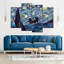 «Lover's Rendezvous Starry Night», reproduction sur toile-417551977