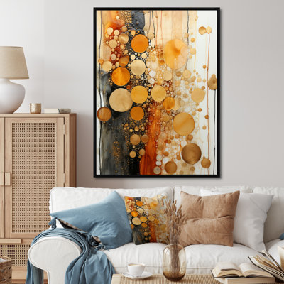 «Gold Grey Rustic Reflections II - Abstract Collages», reproduction sur toile