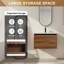 Meuble-lavabo moderne 30 po avec lavabo et armoire de rangement-1139531178
