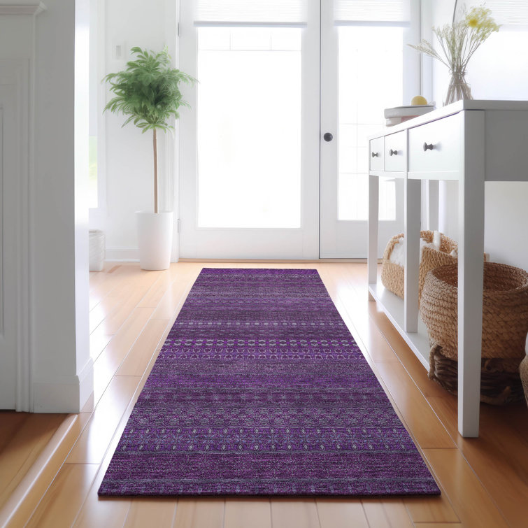 Premium Machine Washable Cerrito AMF527 Eggplant
