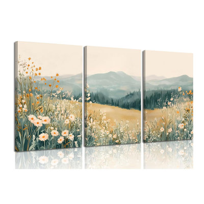 3 Piece Wrapped Canvas Print