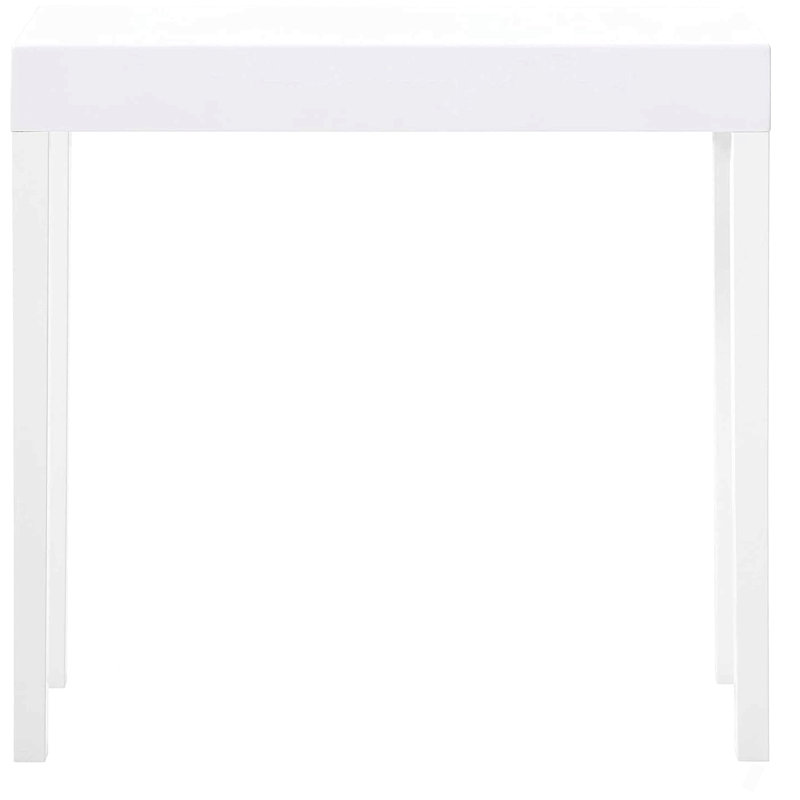 Modern Amy Console Table, Sofa Table, White