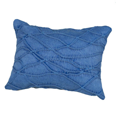 Coastal Geometric Outdoor Throw Pillow